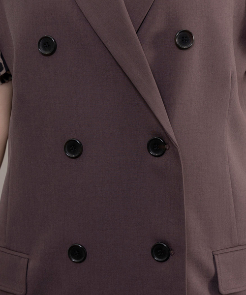 NARACAMICIE（ナラカミーチェ）の「【NARACAMICIE】ダブルジレ（その他アウター・レディース・ブラウン・M）」の10枚目の写真