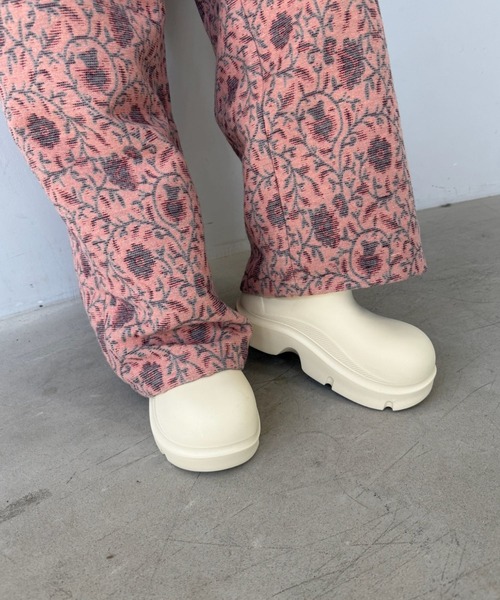 SANSeLF（サンセルフ）の「【SANSeLF】 ボリュームソールラウンドショートブーツ sas25a025（ブーツ・レディース・アイボリー/ブラック・S/M/L）」の11枚目の写真