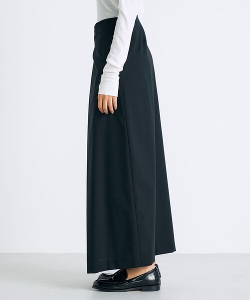 Super140's ウールトロピカル ラップスカート（スカート）｜EDITION