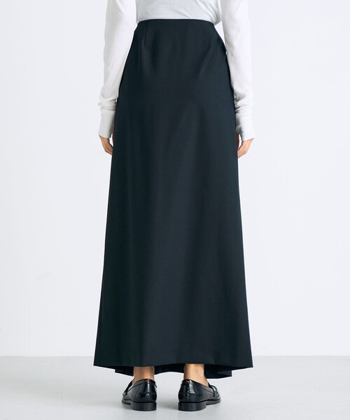 Super140's ウールトロピカル ラップスカート（スカート）｜EDITION