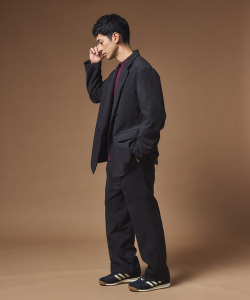 EDIFICE（エディフィス）の「"MULTI FUNCTION"  コーデュロイ ダブルブレスト 4ボタン ジャケット（テーラードジャケット・メンズ・チャコールグレー/ベージュ系その他/ブラウン/ブラック・MEDIUM/SMALL/X-LARGE/LARGE）」の6枚目の写真