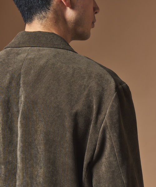 MULTI FUNCTION' コーデュロイ ダブルブレスト 4ボタン ジャケット