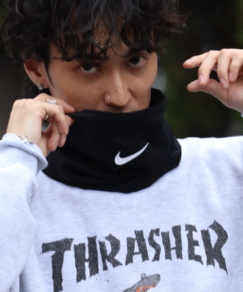 NIKE（ナイキ）の「【NIKE/ナイキ 】サーマフィット フリース ネックウォーマー（ネックウォーマー/スヌード・メンズ・ブラック/グレー/ネイビー・FREE）」の9枚目の写真