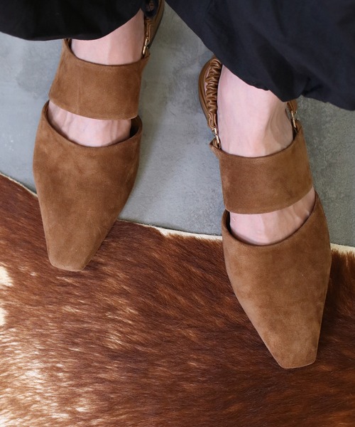 Scrap Book（スクラップブック）の「【Scrap Book】トゥーパンプス（パンプス・レディース・ベージュ系その他/ブラック・38/37）」の12枚目の写真