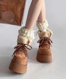 yuue' ( wear )(ユーイ)の厚底ボアムートンブーツ(ブーツ)