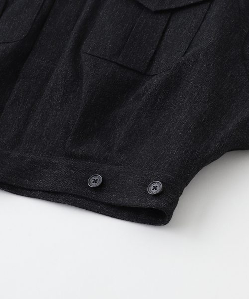 DAIRIKU（ダイリク）の「DAIRIKU / ダイリク "Inception" Big-Sleeve Blitish（ブルゾン・メンズ・ブラック・MEDIUM）」の4枚目の写真