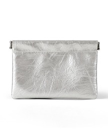 Pochi Pouch（ポチポーチ）の「Pochi Pouch/パカッと開く がま口 シワ加工 ミニポーチ（ポーチ）」