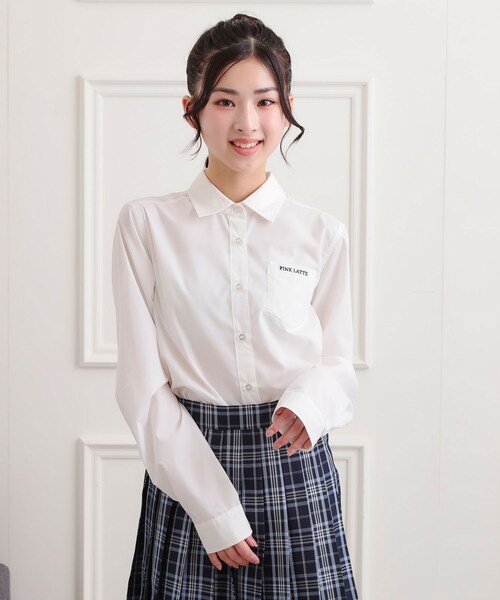 ピンクラテ ❤︎  ジャケット＋スカート＆ベーシックシャツ 卒服　3点セット ピンクラテ ❤︎ ジャケット＋スカート＆ベーシックシャツ 卒服