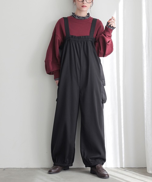 Catharttブラックコットンサロペット Catharttブラックコットンサロペット Catharttブラックコットン