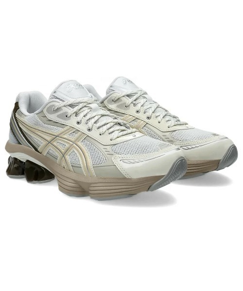 ASICS(アシックス)の「ASICS GEL-KINETIC FLUENT(アシックス ゲル キネティック フルーエント)(スニーカー・メンズ・グレー系/ホワイト系・25.5cm/26cm/26.5cm/27cm/27.5cm/28cm/28.5cm/29cm/23cm/23.5cm/24cm/24.5cm/25cm)」の2枚目の写真