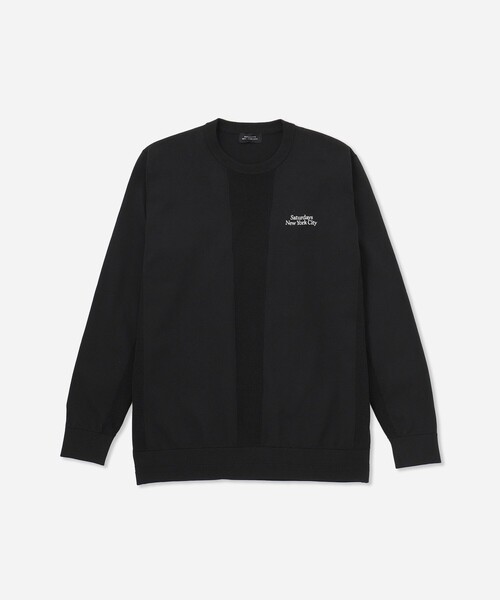 Saturdays Golf(サタデーズゴルフ)の「Crewneck Light Sweater(ニット/セーター・メンズ・グレー/イエロー/ブラック・L/M/S/XL)」の2枚目の写真