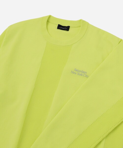 Saturdays Golf(サタデーズゴルフ)の「Crewneck Light Sweater(ニット/セーター・メンズ・グレー/イエロー/ブラック・L/M/S/XL)」の18枚目の写真