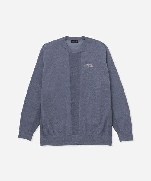 Saturdays Golf(サタデーズゴルフ)の「Crewneck Light Sweater(ニット/セーター・メンズ・グレー/イエロー/ブラック・L/M/S/XL)」の12枚目の写真