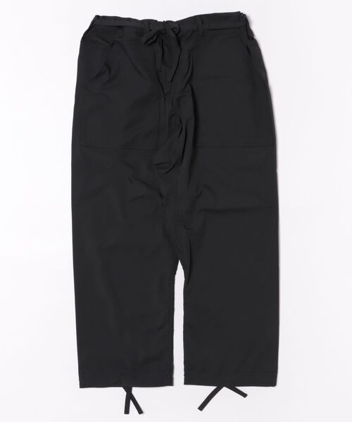 NO WAY(ノーウェイ)の「/HIROYUKI OBARA/ストレッチギャバ 空手パンツ×ファティーグパンツ(その他パンツ・メンズ・カーキ/ベージュ/ブラック・MEDIUM)」の1枚目の写真