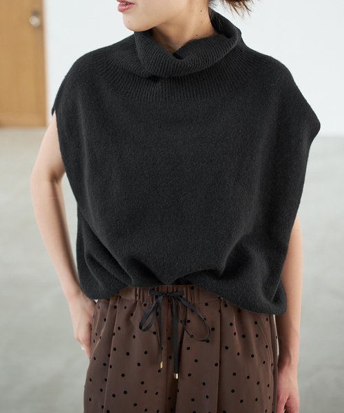 オフタートルニットベスト（ニット/セーター）｜Spick & Span