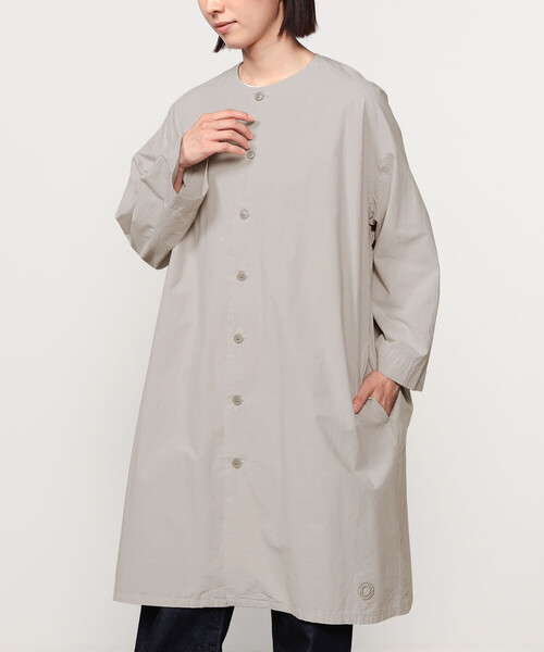 ORCIVAL(オーシバル)の「ORCIVAL | ガーメントダイ ラグランワンピース WOMEN(ワンピース・レディース・ブラック/ライトグレー・1)」の8枚目の写真