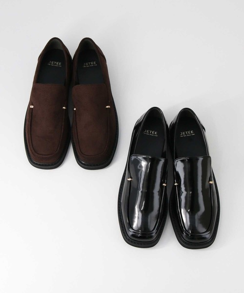 Gready Brilliant（グレディブリリアン）の「スクエアローファー（ローファー・レディース・ブラック/ブラウン・38/37/36）」の19枚目の写真