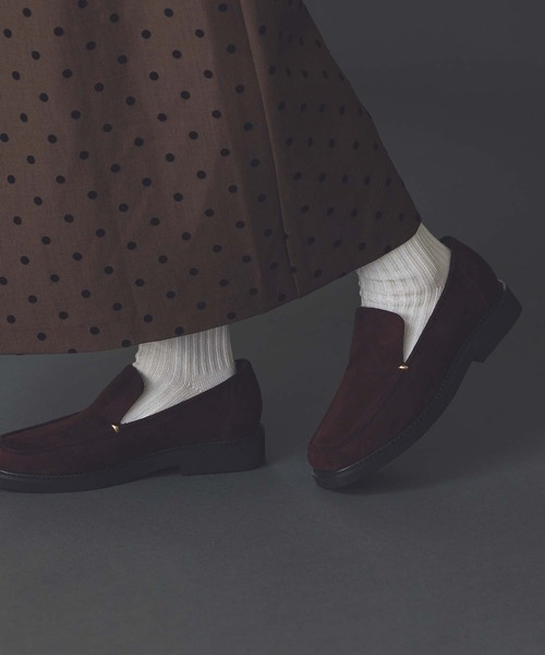 Gready Brilliant（グレディブリリアン）の「スクエアローファー（ローファー・レディース・ブラック/ブラウン・38/37/36）」の4枚目の写真