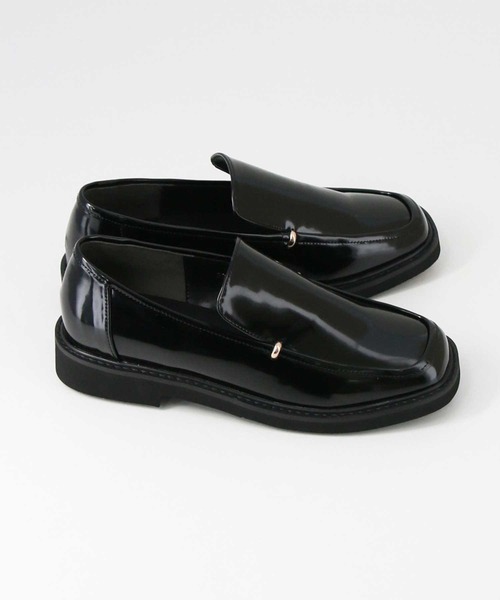 Gready Brilliant（グレディブリリアン）の「スクエアローファー（ローファー・レディース・ブラック/ブラウン・38/37/36）」の9枚目の写真