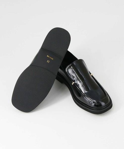 Gready Brilliant（グレディブリリアン）の「スクエアローファー（ローファー・レディース・ブラック/ブラウン・38/37/36）」の11枚目の写真