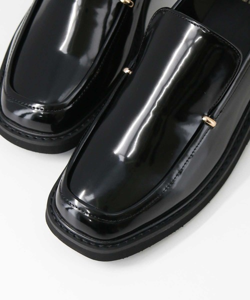 Gready Brilliant（グレディブリリアン）の「スクエアローファー（ローファー・レディース・ブラック/ブラウン・38/37/36）」の12枚目の写真