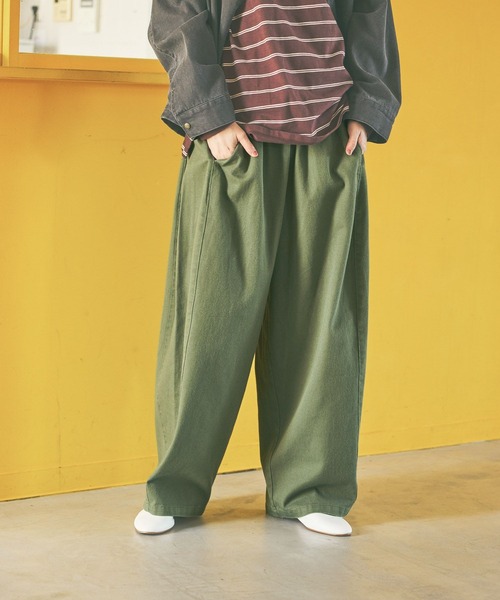 days》ラグビーボールパンツ[プチ・プラスサイズあり]（その他パンツ