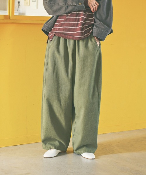 days》ラグビーボールパンツ[プチ・プラスサイズあり]（その他