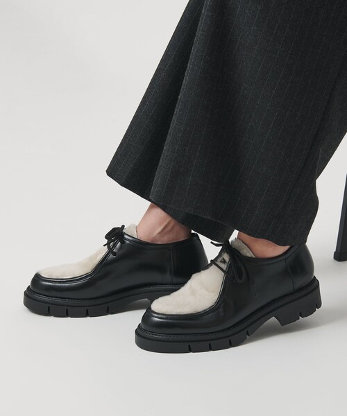 CORSO ROMA，9（コルソローマ）の「＜CORSO ROMA 9＞レザー レースアップシューズ（ドレスシューズ・レディース・ブラック・37/38/36）」の2枚目の写真