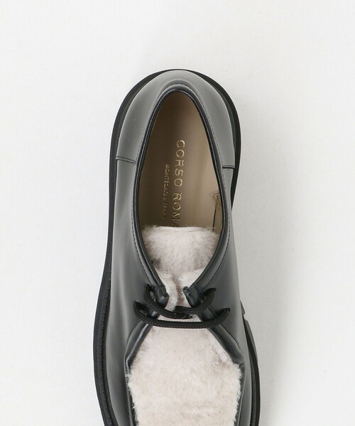 CORSO ROMA，9（コルソローマ）の「＜CORSO ROMA 9＞レザー レースアップシューズ（ドレスシューズ・レディース・ブラック・37/38/36）」の9枚目の写真