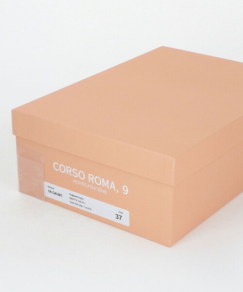 CORSO ROMA，9（コルソローマ）の「＜CORSO ROMA 9＞レザー レースアップシューズ（ドレスシューズ・レディース・ブラック・37/38/36）」の12枚目の写真