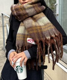 WHO'S WHO gallery | SLOPPYリバーシブルチェックマフラー(マフラー)