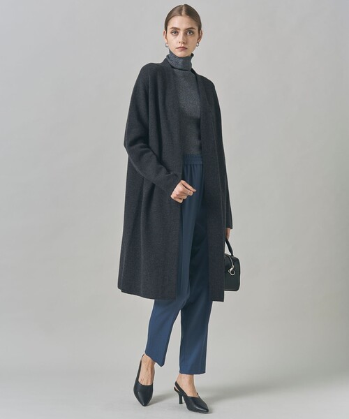 ICB(アイシービー)の「ミルドウール ロングカーディガン(カーディガン/ボレロ・レディース・ダルブルー系/ブラック系/グレー系・X-SMALL/SMALL)」の15枚目の写真