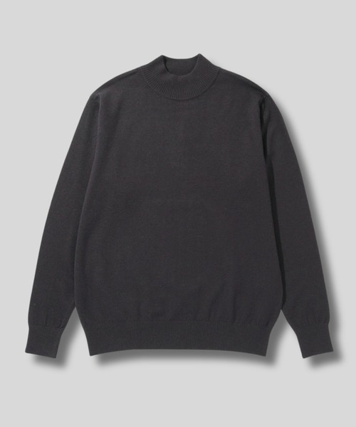 NAVY(ネイビー)の「NAVY 素肌ニット ハイネック(ニット/セーター・メンズ・ベージュ/ネイビー/スミクロ/ブラウン・M/S/XL/L)」の9枚目の写真