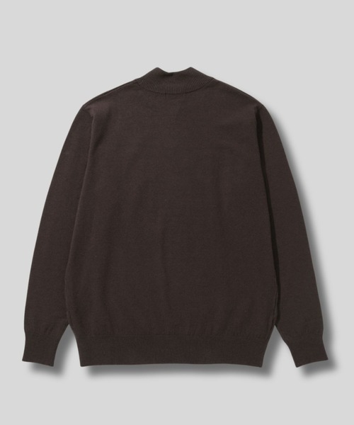 NAVY(ネイビー)の「NAVY 素肌ニット ハイネック(ニット/セーター・メンズ・ベージュ/ネイビー/スミクロ/ブラウン・M/S/XL/L)」の13枚目の写真