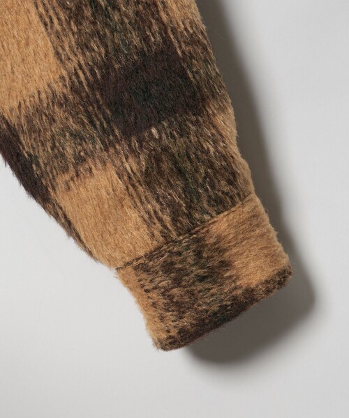 MONKEY TIME（モンキータイム）の「オンブレチェック フリースメルトン CPOジャケット（その他アウター・メンズ・ダークグレー/ベージュ・S/M/L/XL）」の20枚目の写真