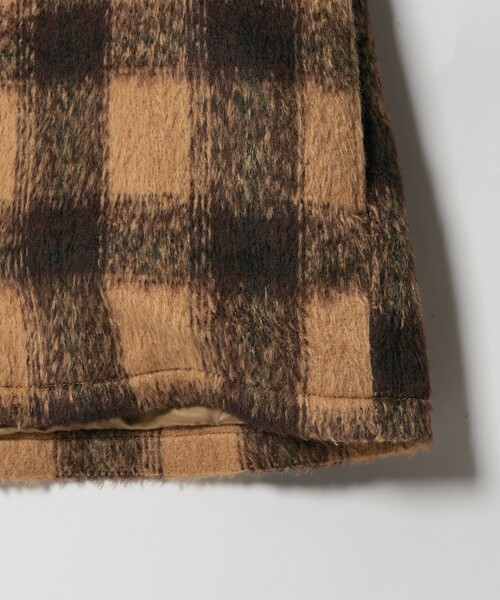 MONKEY TIME（モンキータイム）の「オンブレチェック フリースメルトン CPOジャケット（その他アウター・メンズ・ダークグレー/ベージュ・S/M/L/XL）」の21枚目の写真