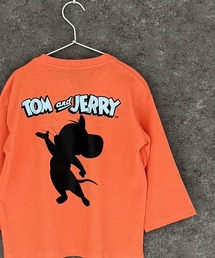 TOM&JERRY（トムアンドジェリー）の「【TOM&JERRY/トム＆ジェリー】　バックプリントBIGロンT（Tシャツ/カットソー）」