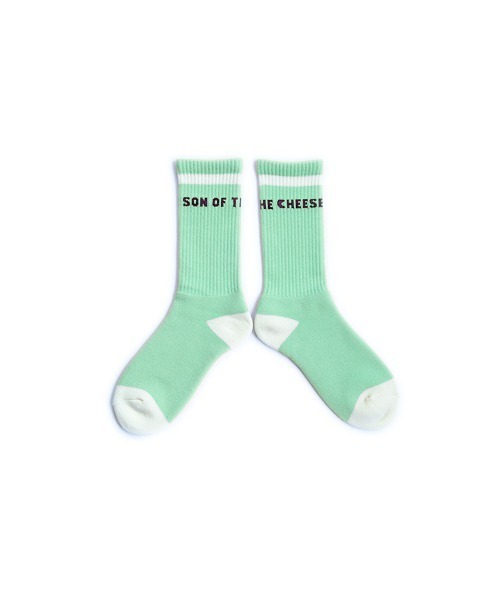 SON OF THE CHEESE（サノバチーズ）の「FUCCI 1LINE SOX（ソックス/靴下・メンズ・ミント/ピンク系その他・FREE）」の3枚目の写真