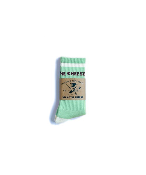 SON OF THE CHEESE（サノバチーズ）の「FUCCI 1LINE SOX（ソックス/靴下・メンズ・ミント/ピンク系その他・FREE）」の4枚目の写真