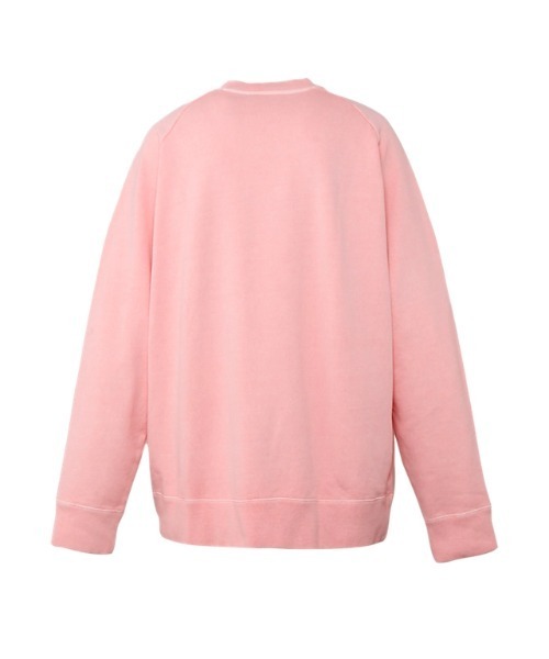 Onitsuka Tiger（オニツカタイガー）の「WASHED SWEAT TOP/ ウォッシュドスウェットトップ（スウェット・レディース・ピンク/グレー・XS/M/L/XL/S）」の6枚目の写真