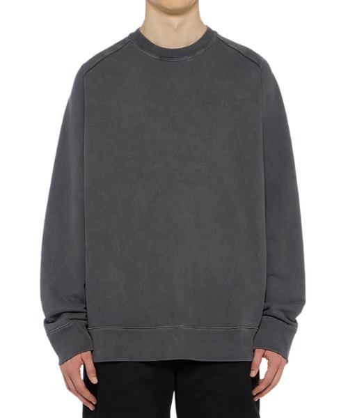 Onitsuka Tiger（オニツカタイガー）の「WASHED SWEAT TOP/ ウォッシュドスウェットトップ（スウェット・レディース・ピンク/グレー・XS/M/L/XL/S）」の9枚目の写真