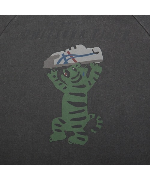 Onitsuka Tiger（オニツカタイガー）の「WASHED SWEAT TOP/ ウォッシュドスウェットトップ（スウェット・レディース・ピンク/グレー・XS/M/L/XL/S）」の16枚目の写真