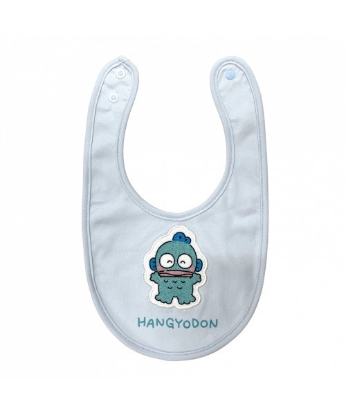 sanrio(サンリオ)の「SANRIO サンリオ アップリケ付きスタイ2枚組(スタイ/よだれかけ・キッズ・グリーン/ブルー/イエロー/ピンク系その他・FREE)」の5枚目の写真