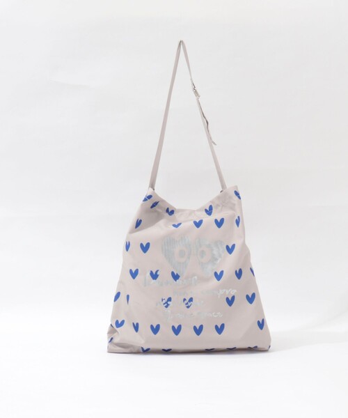 grace grace （グラスグラス）の「【grace grace/グラスグラス】ハートアイサブバッグ（エコバッグ/サブバッグ・レディース・ピンク系その他/ブルー系その他/ブラック系その他・FREE）」の14枚目の写真