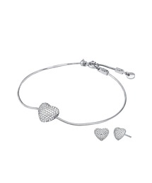 MICHAEL KORS | マイケル・コース アクセサリー レディース セット シルバー MKC1833SET(ブレスレット)