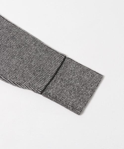 SENSE OF PLACE by URBAN RESEARCH(センスオブプレイスバイアーバンリサーチ)の「ルーズフカVネックセーター(ニット/セーター・レディース・ブラック/ブラウン/レッド・ONE)」の6枚目の写真