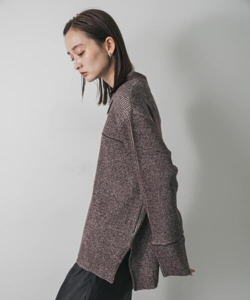 セール】ルーズフカVネックセーター（ニット/セーター）｜SENSE OF