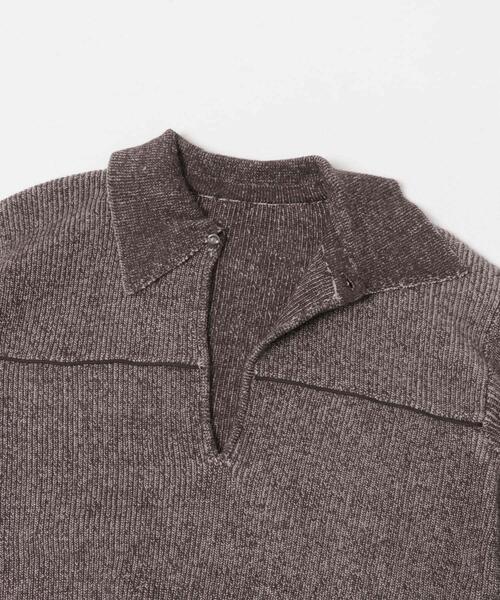 SENSE OF PLACE by URBAN RESEARCH(センスオブプレイスバイアーバンリサーチ)の「ルーズフカVネックセーター(ニット/セーター・レディース・ブラック/ブラウン/レッド・ONE)」の15枚目の写真