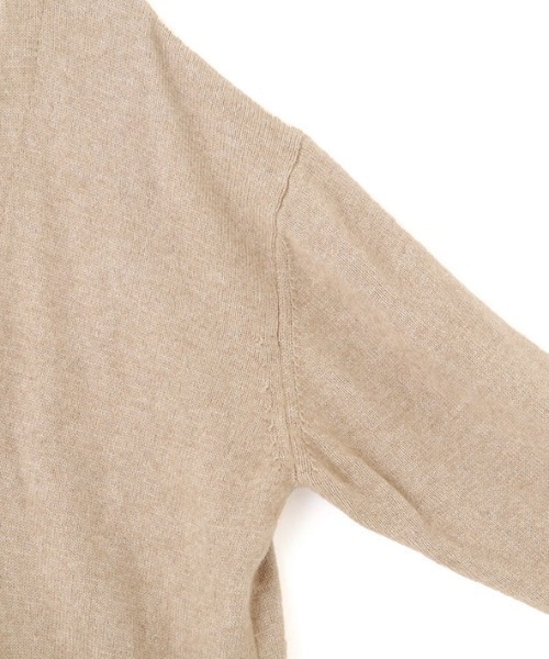 新品未使用　ETRETOKYO プレーンステッチVネックニットカーディガン プレーンステッチVネックニットカーディガン(F BEIGE): トップス