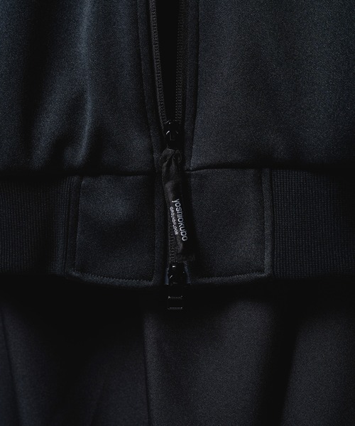 yoshiokubo（ヨシオクボ）の「yoshiokubo ヨシオクボ / BIND LINE TRACK JKT バインドライントラックジャケット ジャージ / YKF25518（ブルゾン・メンズ・ブラック・2/3）」の13枚目の写真